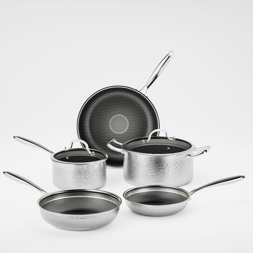 7 Pcs Stainless Steel Nonstick Pots and Pans Set
