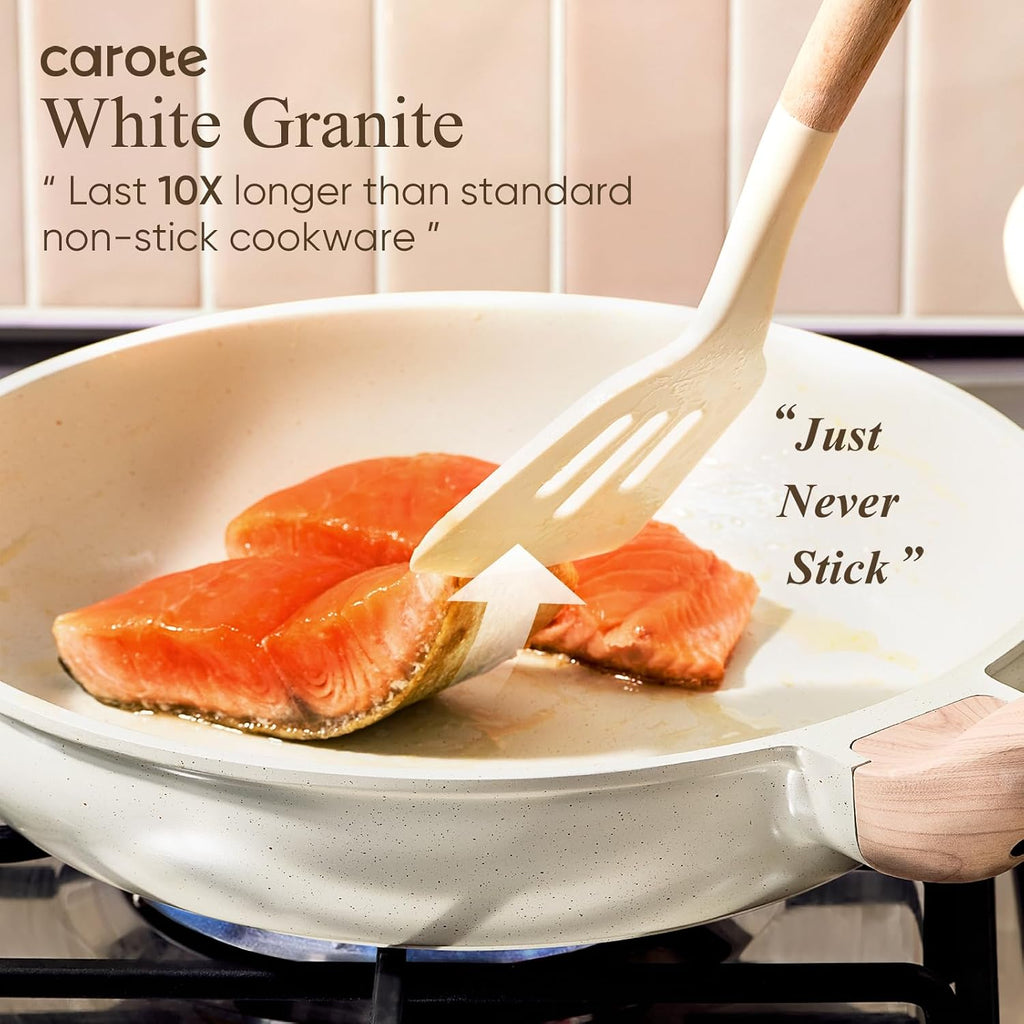 CAROTE 20pcs Pots and Pans Set, Nonstick Cookware Sets