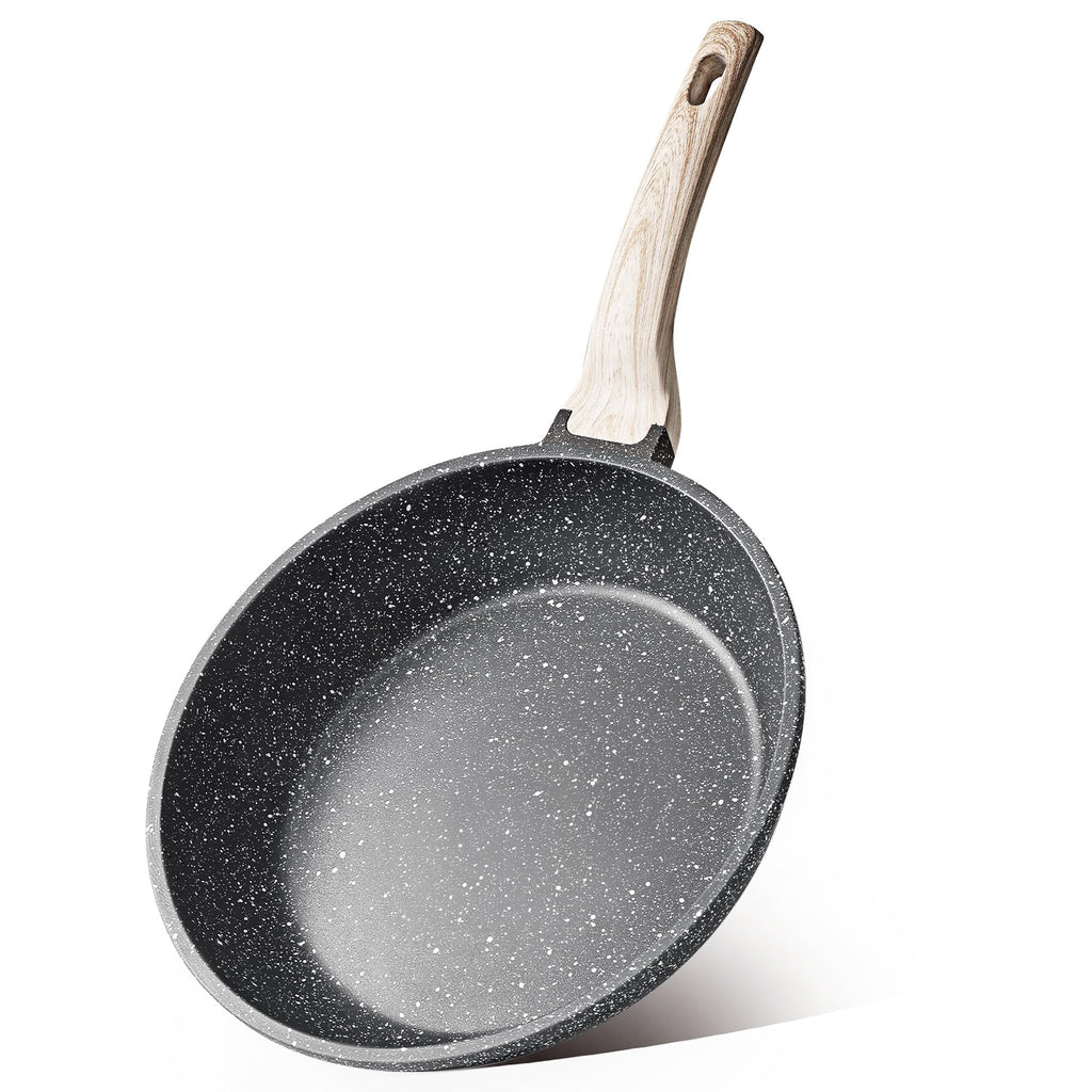 CAROTE Nonstick Frying Pan, 8 Inch Classic Granite Skillet