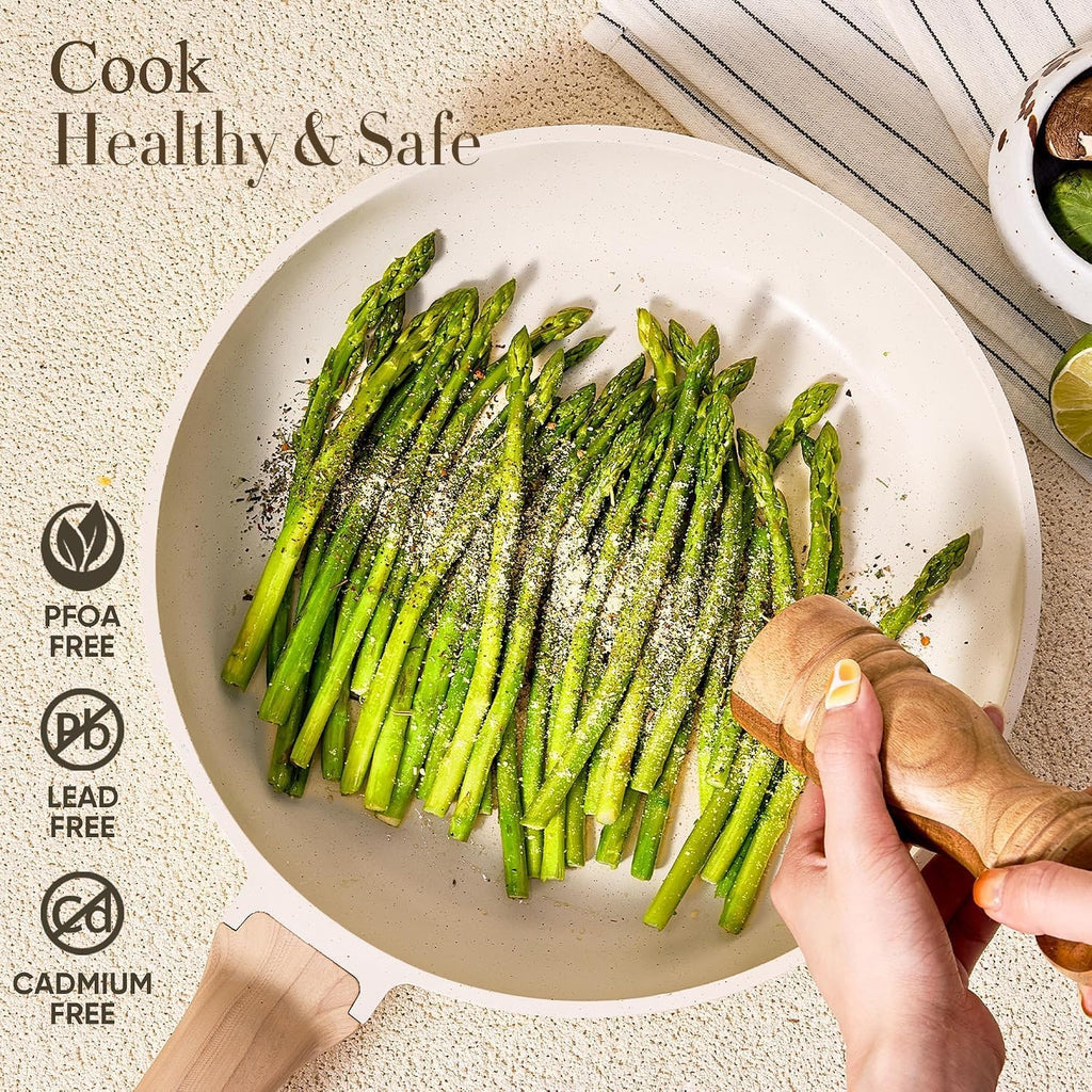 CAROTE 20pcs Pots and Pans Set, Nonstick Cookware Sets
